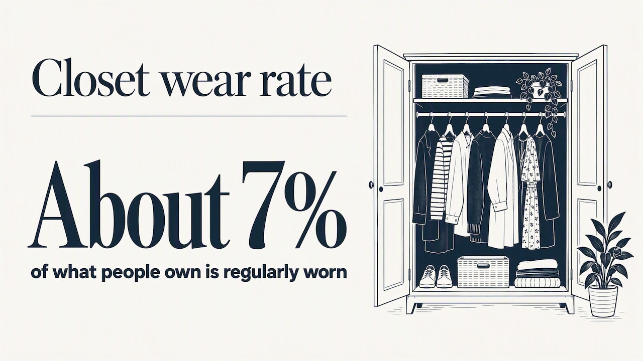 Why most closets fail the capsule test — overview diagram